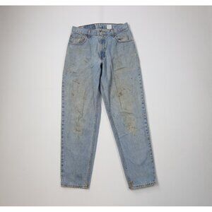 Vintage Y2K 2000 Levis 560 Mens 30x30 Thrashed Loose Fit Tapered Leg Jeans USA